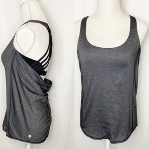 Lululemon Wild Tank - Open Back with builtin Bra